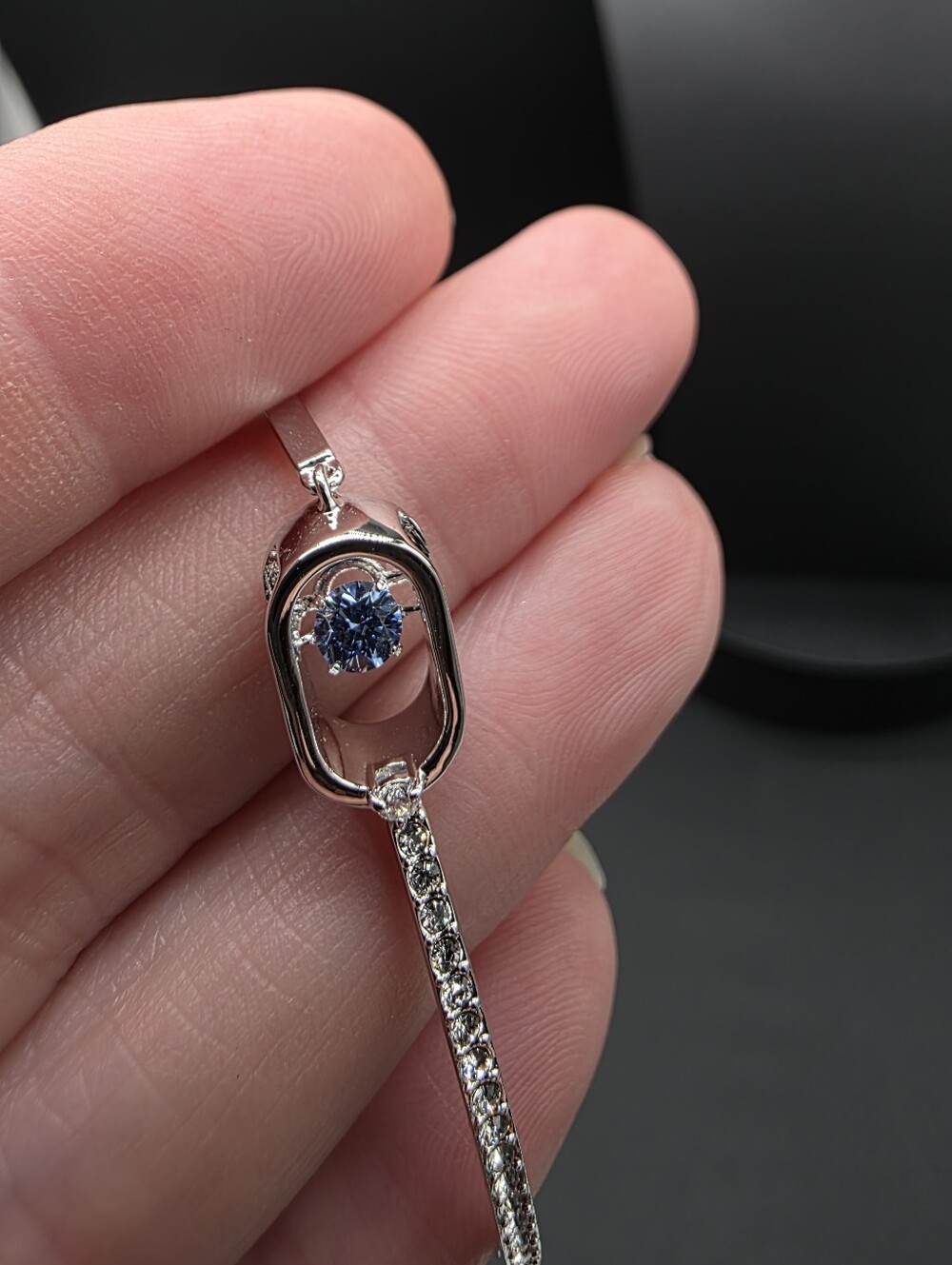 NIOB Swarovski Crystal Oval bracelet, identified by code 5646749 - Picture 2 of 5